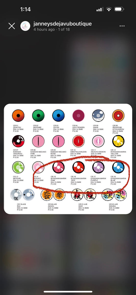 Halloween contacts Get 30 random pairs NO YOU CAN't CHOSE THIS DEAL IS RANDOM PAIRS✅ONLY MORE STYLES DIFFERENT CAN BE ADDED TO YOUR ORDER