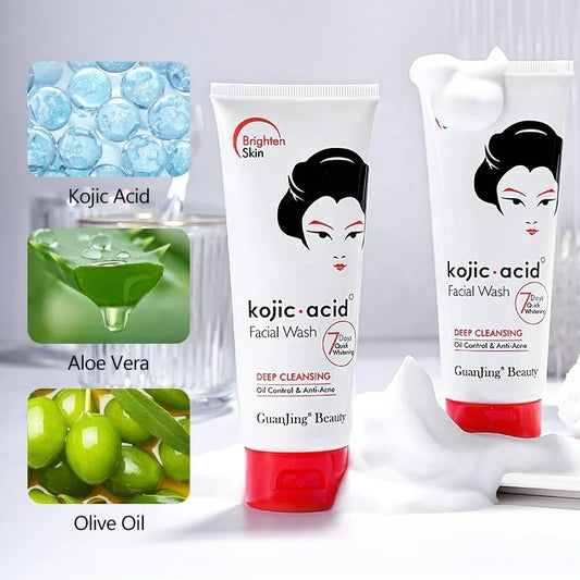 DEEP CLEANSING (KOJIC ACID) ACNE & OIL CONTROL FACIAL WASH