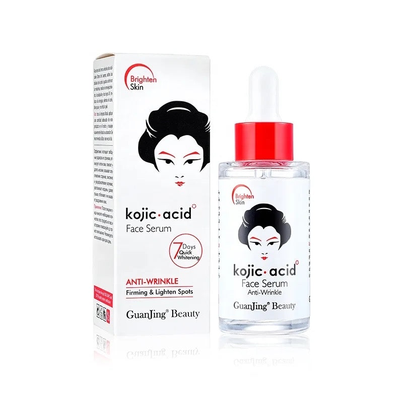 FACE SERUM ( KOJIC ACID) DIRMS SKING & LIGHTINGS DARK SPOTS ANTI-WRINCLE