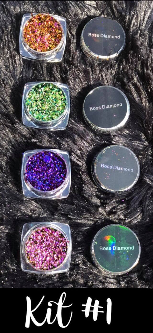 Boss Diamond Flakes + free glitter primer