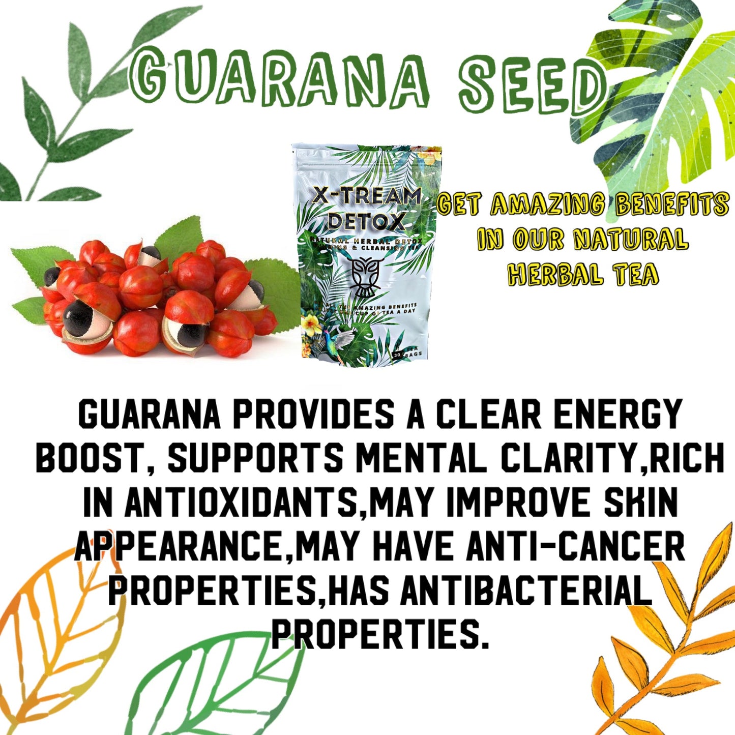 X-TREAM DETOX TEA 1 BAG 30 DAY SUPPLY ( STRONGER VERSION ) PONCHE NAVIDEÑO 🌺