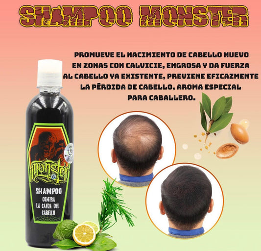 Shampoo moster (HELP STOP HAIR LOSS)
