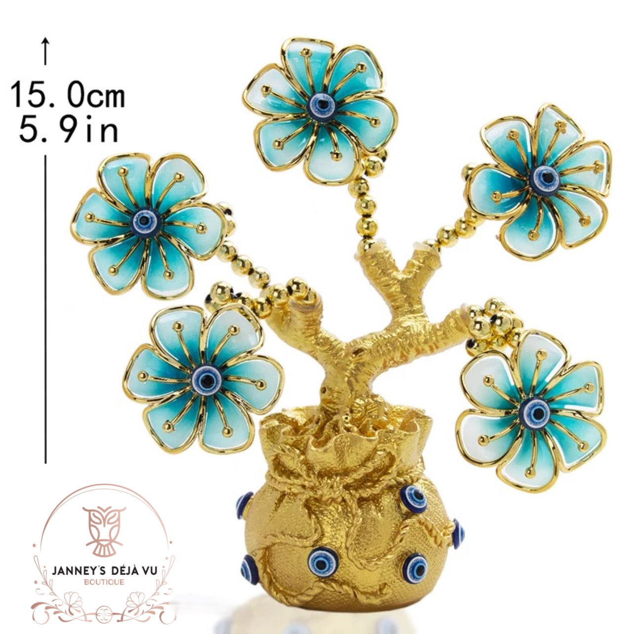 Mini PROTECTION 🧿EVIL EYE 🧿 TREE #4☪️ALL PRODUCTS COME CLEAN AND PREPARED WITH SPECIAL OILS AND PERFUMES☪️