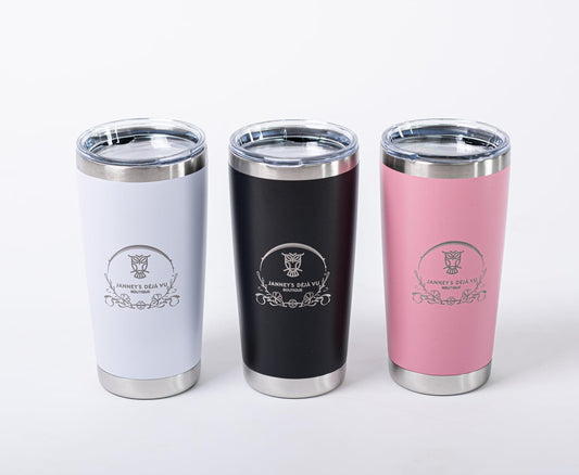 Stain steel 20oz tumbler KEEP DRINKS HOT/ COOL FOR LONGER TIME