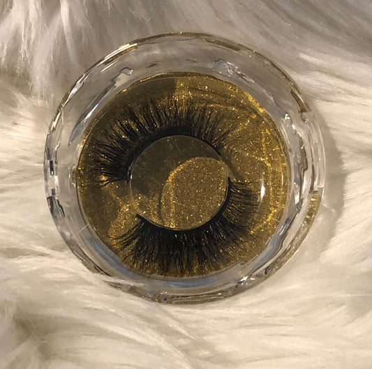 Bella Eyelash Dimond top clear box