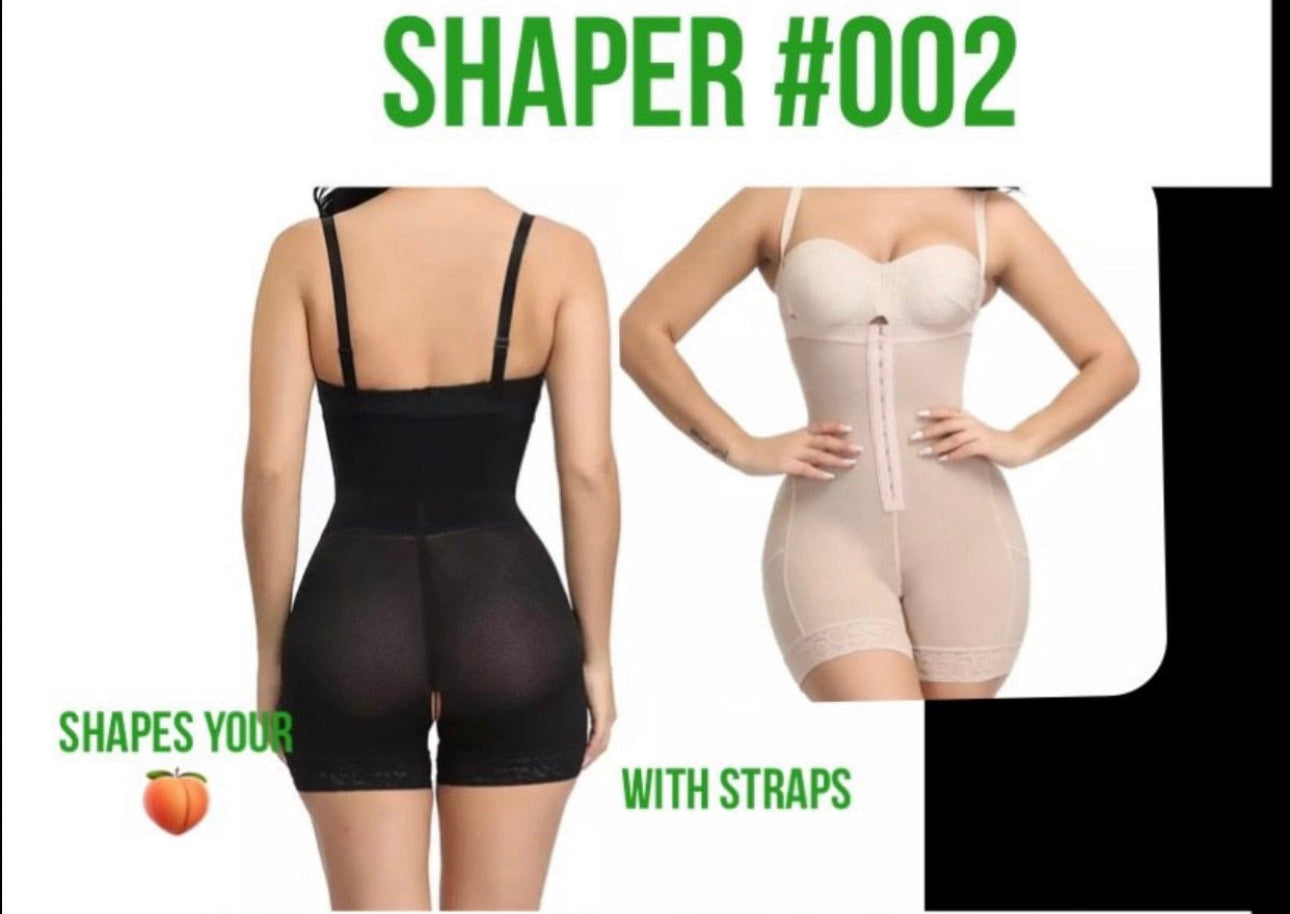 SHAPER #002 WITH STRAPS plus-size only