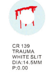 Trauma white slit