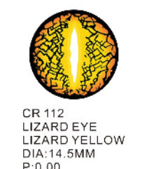 112 lizard eye yellow