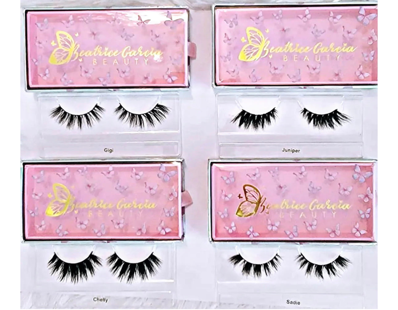 CHELLYLOVESMAKEUP91 LASH COLLECTION 4 pairs