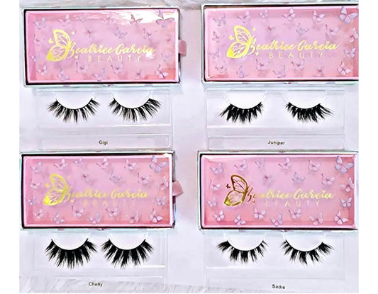 CHELLYLOVESMAKEUP91 LASH COLLECTION 4 pairs