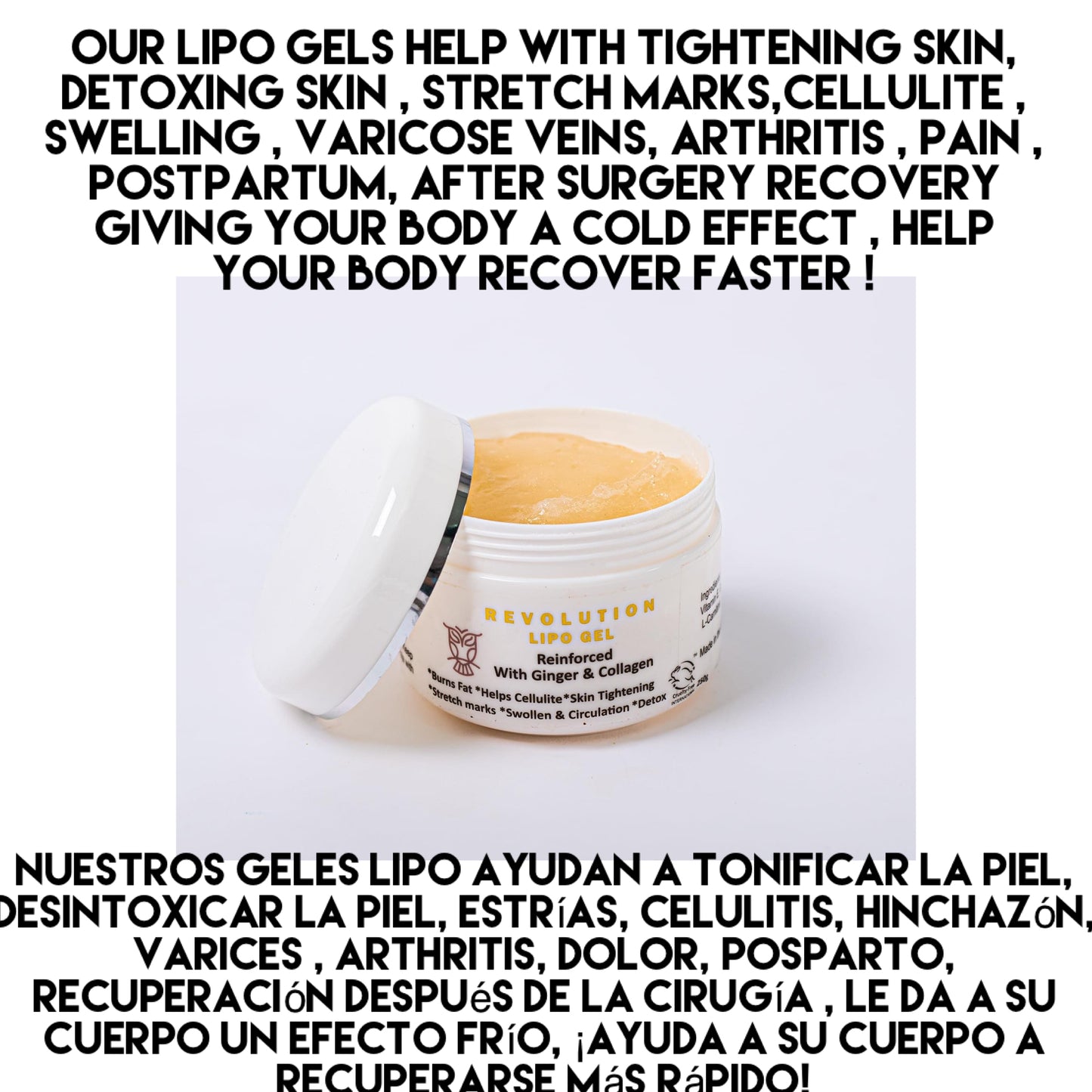 🔥LIPO GEL Ginger and Collagen