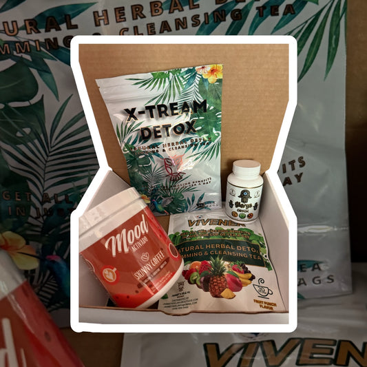 Mood Activado Bundle💫INCLUDES THE CLEANSING PLAN 1 Vivener & 1 Xtream Detox, 1 Glory 15 Day cleansing pills &  1 Mood Activado Coffee