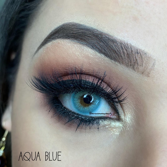 Aqua blue —fresh Tone