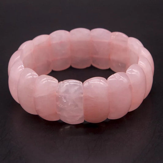 1 ROSE QUARTZ BRACELET☪️ALL PRODUCTS COME CLEAN AND PREPARED WITH SPECIAL OILS AND PERFUMES☪️