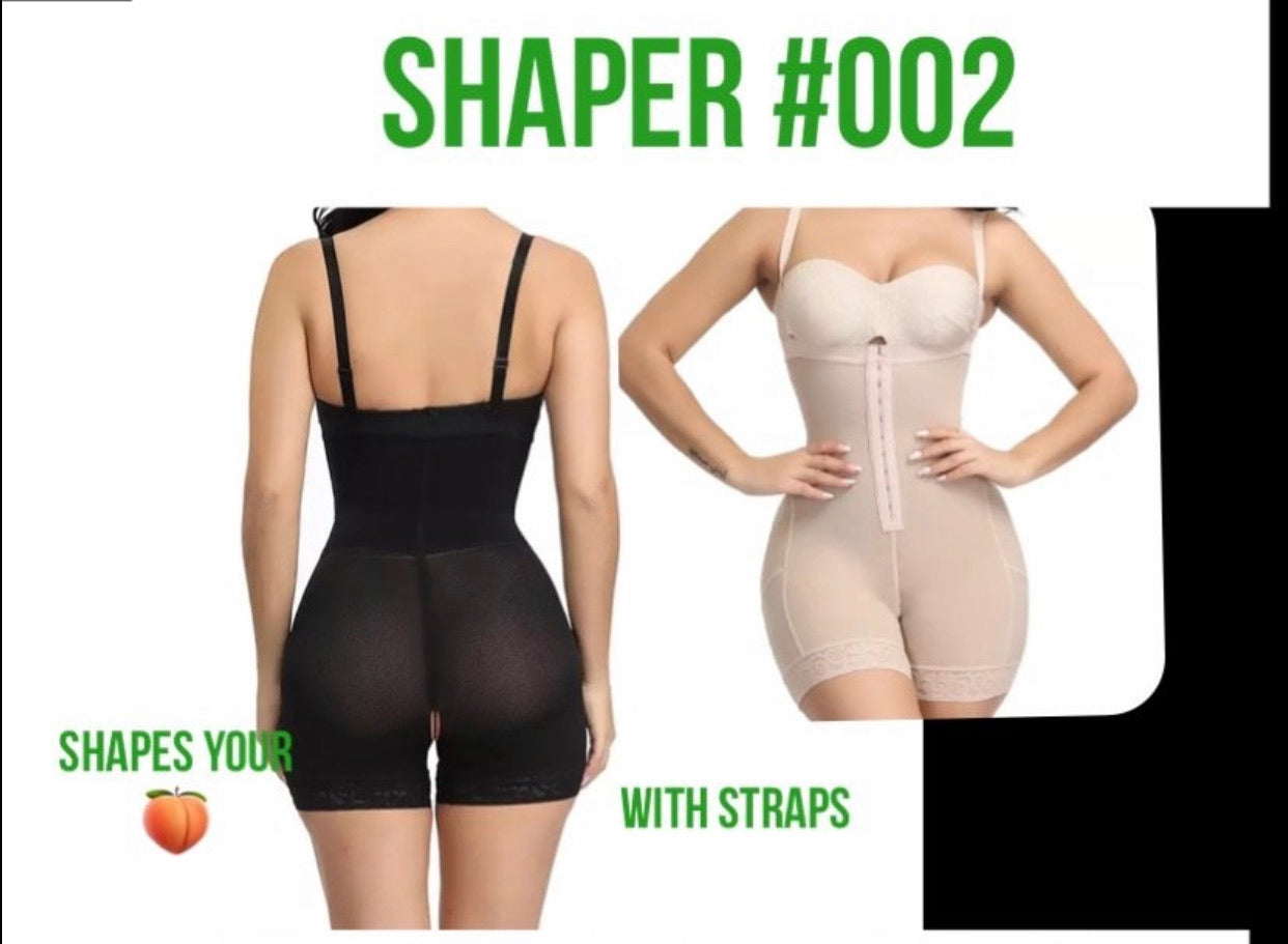 SHAPER #002 WITH STRAPS plus-size only