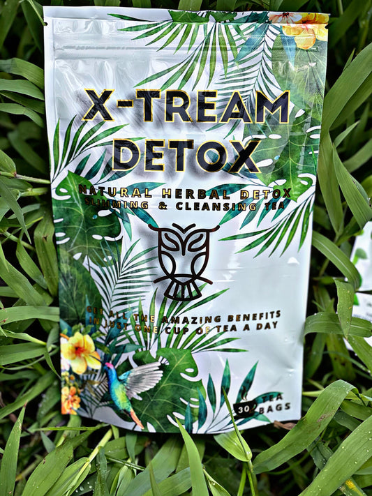 X-TREAM DETOX TEA (GOOD NIGHT BLEND) 1 BAG 30 DAY SUPPLY ( STRONGER VERSION ) TROPICAL 30 DAY SUPPLY