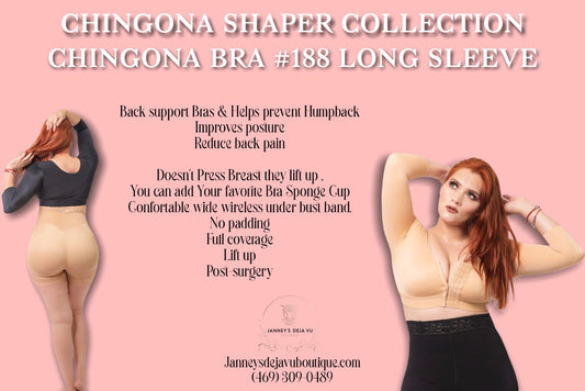 CHINGONA Bra #188 long sleeve